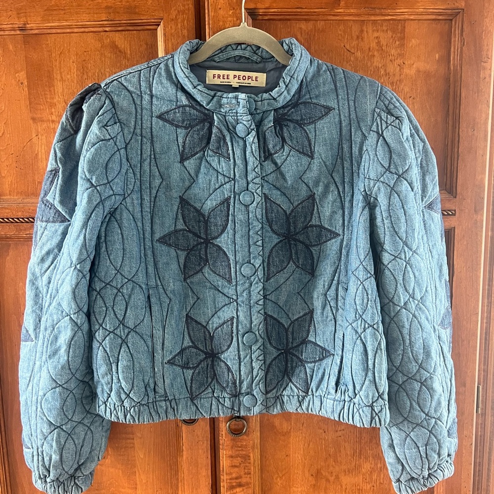 Free People Quinn Quilted Jacket